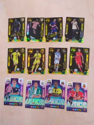 Lote firmas Adrenalyn XL 25-26 Edición Limitada