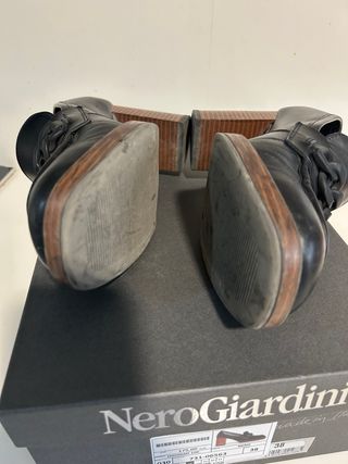 Mocasines Nero Giardini T38 Negros