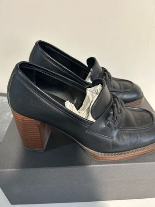 Mocasines Nero Giardini T38 Negros