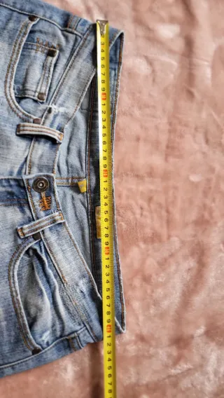 Pantalón vaquero bootcut azul