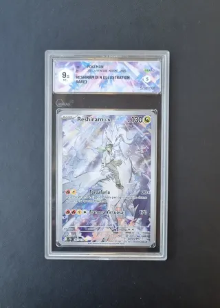 Reshiram di N Carta Pokémon 9.5 GRAAD