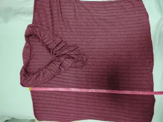 Conjunto jersey y pantalón morado