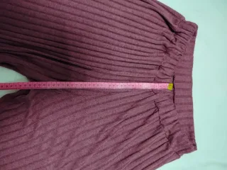 Conjunto jersey y pantalón morado