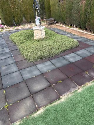 Baldosas goma parque infantil 100 unidades aprox