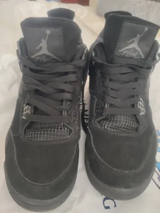 Zapatillas Jordan 4 Negras 28 cm