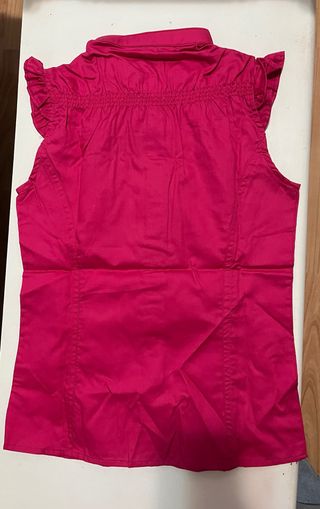 Camisa niña Spagnolo fucsia. Talla 8