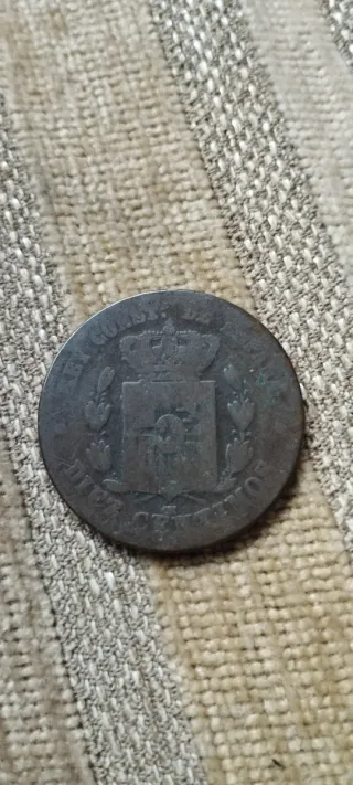 Moneda Antigua 1879 Alfonso XII Perra Gorda