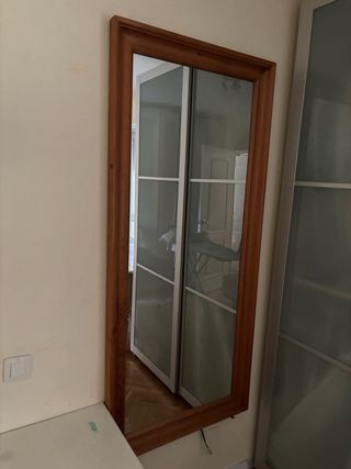Espejo Marco Madera Ikea