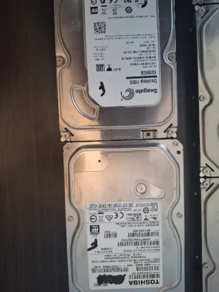 Lote Discos Duros Seagate, Toshiba, WD