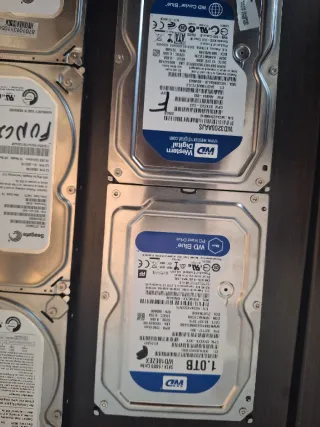 Lote Discos Duros Seagate, Toshiba, WD