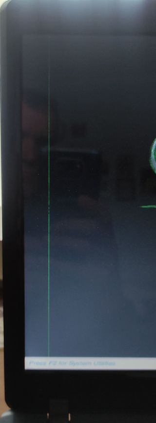 Clevo M761TU - Schermo difettoso