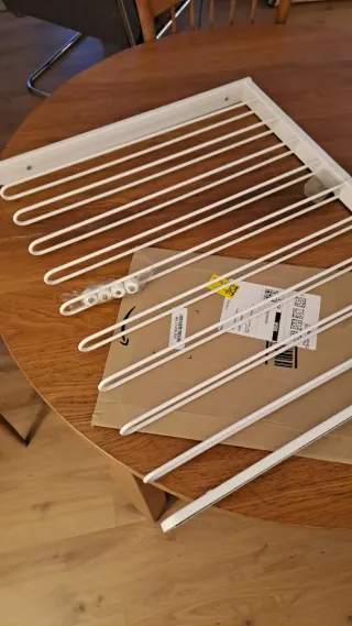 Colgador Ropa Extraible Ikea Komplement Blanco