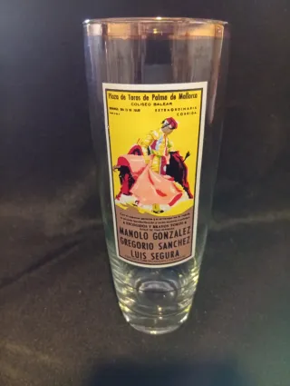 Set 6 Vasos Vintage Corrida de Toros España