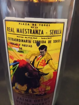 Set 6 Vasos Vintage Corrida de Toros España