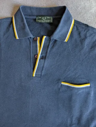 Polo Fred Perry azul