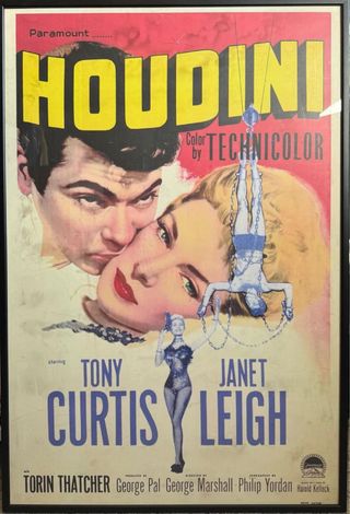 Póster Película Houdini (Tony Curtis)