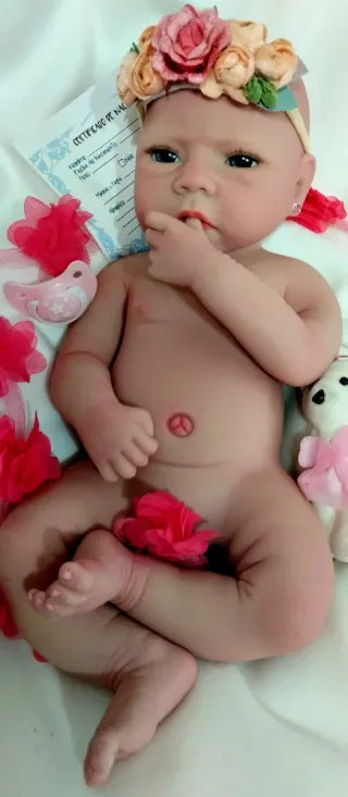 Bebé Reborn Silicona Completa