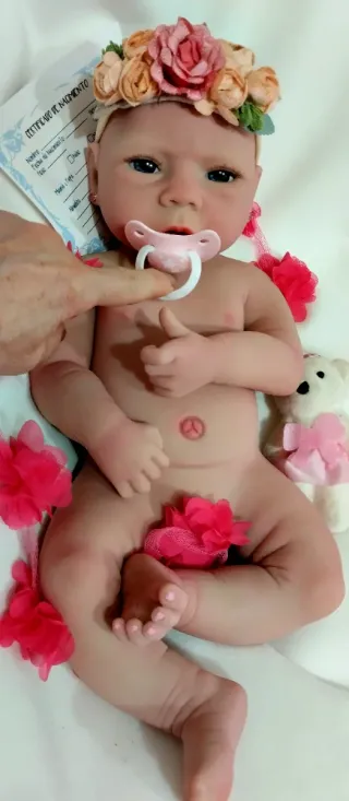 Bebé Reborn Silicona Completa