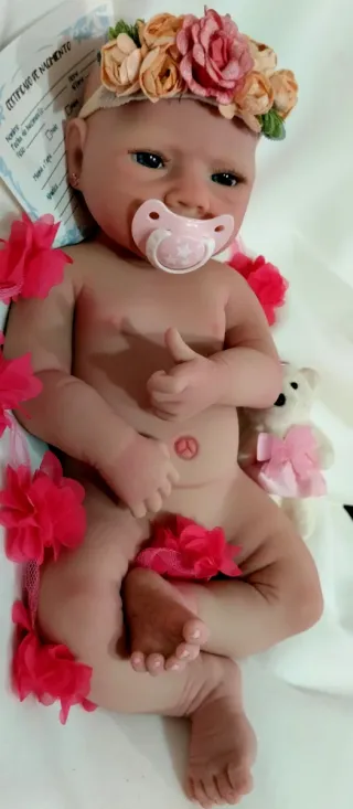 Bebé Reborn Silicona Completa