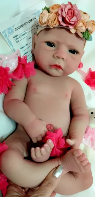 Bebé Reborn Silicona Completa