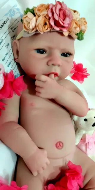 Bebé Reborn Silicona Completa