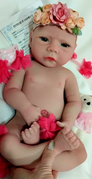 Bebé Reborn Silicona Completa
