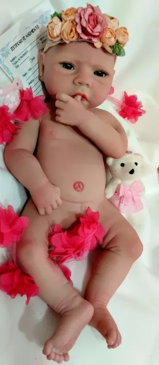 Bebé Reborn Silicona Completa