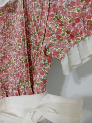 Vestido de arras floral para niña de 8/9 años