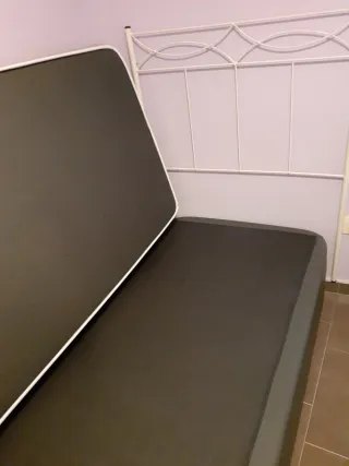 Canapé abatible lat colchón viscoelástico 80×1.80