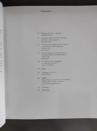 Vincent van Gogh campagna senza tempo - città m...