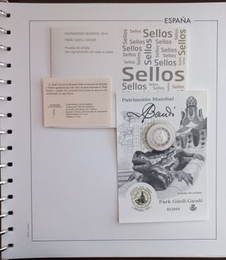 Libro Sellos 2014 España y Andorra