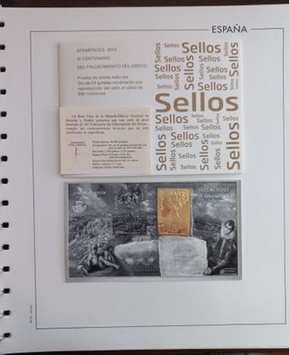 Libro Sellos 2014 España y Andorra