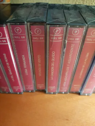 15 Cassettes de Zarzuela