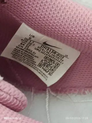 Scarpe Nike Court Vision 36.5