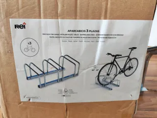 Soporte 3 Bicicletas Cromado