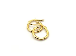 argollas oro 18k