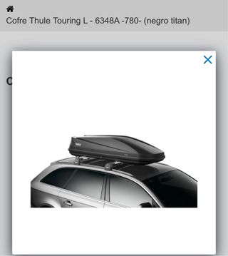 Cofre Thule Touring L 6348A-780