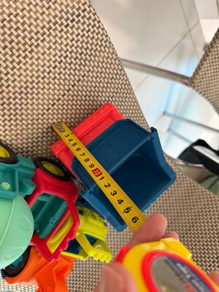 Juego de 3 camiones de juguete