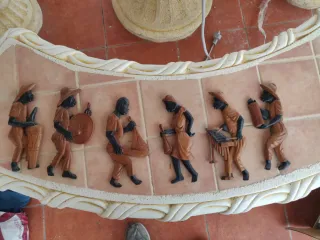 Figura decorativa músicos