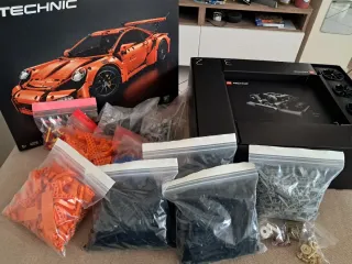 Lego Technic 42056 Porsche 911 GT3 RS completa