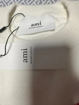 Jersey Ami Paris Corazón Rojo