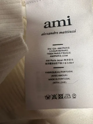 Jersey Ami Paris Corazón Rojo