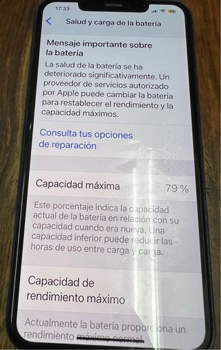 iPhone XS Max 256 GB Negro