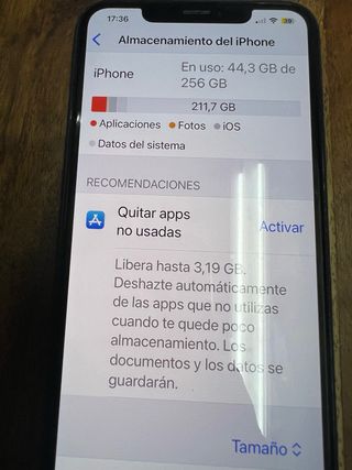 iPhone XS Max 256 GB Negro