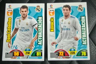 Cromos Adrenalyn 17/18 -314 cromos diferentes.
