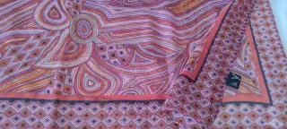 Foulard Yamamay Pareo Arancione Rosa nero