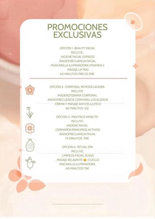 Jornada Facial Beauty: Tratamientos Express