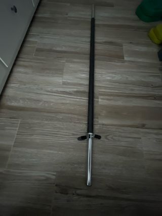 Barra de pesas cromada