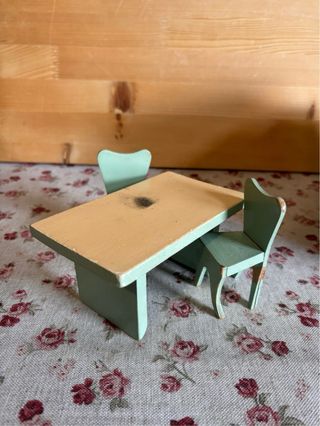 Set mobili casa bambola anni '50