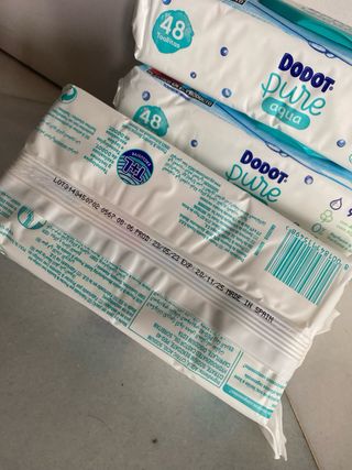 Dodot Pure Aqua Toallitas de Regalo con el ESTUCHE